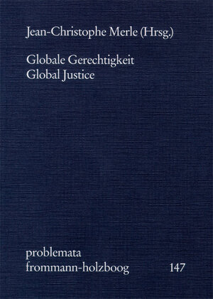 Buchcover Globale Gerechtigkeit - Global Justice  | EAN 9783772822285 | ISBN 3-7728-2228-2 | ISBN 978-3-7728-2228-5