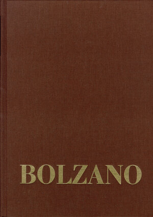 Buchcover Bernard Bolzano Gesamtausgabe / Reihe III: Briefwechsel. Band 2,5: Briefe an Michael Josef Fesl 1846–1848 | Bernard Bolzano | EAN 9783772829468 | ISBN 3-7728-2946-5 | ISBN 978-3-7728-2946-8