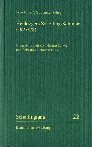 Buchcover Heideggers Schelling-Seminar (1927/28)  | EAN 9783772830662 | ISBN 3-7728-3066-8 | ISBN 978-3-7728-3066-2
