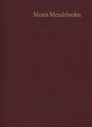 Buchcover Moses Mendelssohn: Gesammelte Schriften. Jubiläumsausgabe / Band 9,1: Schriften zum Judentum III,1 | Moses Mendelssohn | EAN 9783772836145 | ISBN 3-7728-3614-3 | ISBN 978-3-7728-3614-5