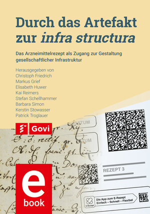 Buchcover Durch das Artefakt zur infra structura  | EAN 9783774117310 | ISBN 3-7741-1731-4 | ISBN 978-3-7741-1731-0