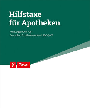 Buchcover Hilfstaxe für Apotheken  | EAN 9783774198357 | ISBN 3-7741-9835-7 | ISBN 978-3-7741-9835-7