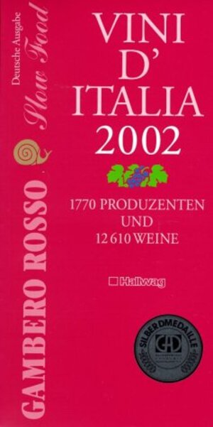 Gambero Rosso - Vini d'Italia 2002 (Einkaufsführer)