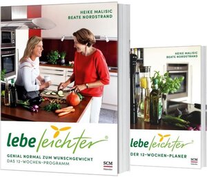 Buchcover Lebe leichter Paket - Buch und Planer 3  | EAN 9783775160803 | ISBN 3-7751-6080-9 | ISBN 978-3-7751-6080-3