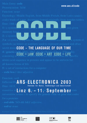 Ars Electronica 2003. Code - The Language of our Time