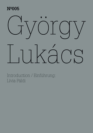 Buchcover György Lukács | György Lukács | EAN 9783775728546 | ISBN 3-7757-2854-6 | ISBN 978-3-7757-2854-6