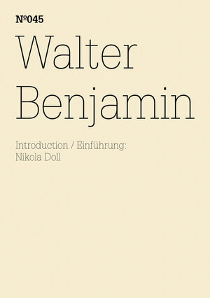 Buchcover Walter Benjamin | Walter Benjamin | EAN 9783775728942 | ISBN 3-7757-2894-5 | ISBN 978-3-7757-2894-2