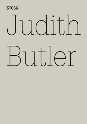 Buchcover Judith Butler | Judith Butler | EAN 9783775729154 | ISBN 3-7757-2915-1 | ISBN 978-3-7757-2915-4