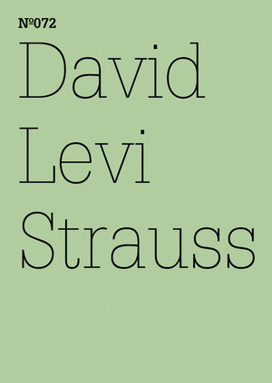 Buchcover David Levi Strauss | David Levi Strauss | EAN 9783775729215 | ISBN 3-7757-2921-6 | ISBN 978-3-7757-2921-5