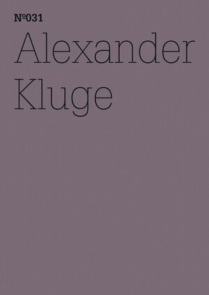 Buchcover Alexander Kluge | Alexander Kluge | EAN 9783775730600 | ISBN 3-7757-3060-5 | ISBN 978-3-7757-3060-0