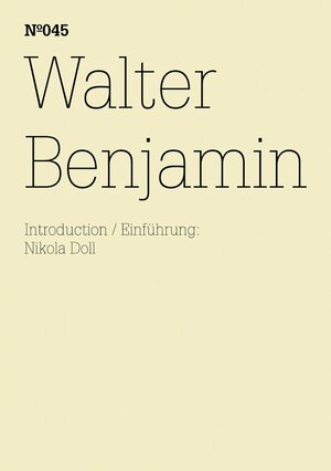 Buchcover Walter Benjamin | Walter Benjamin | EAN 9783775730747 | ISBN 3-7757-3074-5 | ISBN 978-3-7757-3074-7