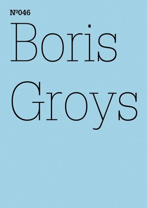 Buchcover Boris Groys  | EAN 9783775730754 | ISBN 3-7757-3075-3 | ISBN 978-3-7757-3075-4
