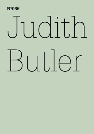 Buchcover Judith Butler | Judith Butler | EAN 9783775730952 | ISBN 3-7757-3095-8 | ISBN 978-3-7757-3095-2