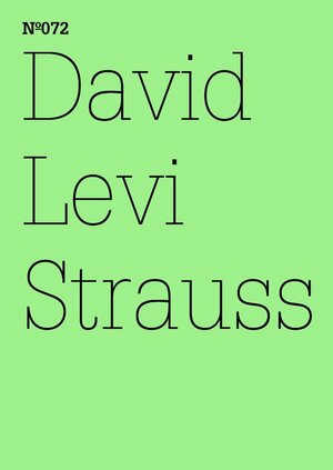 Buchcover David Levi Strauss | David Levi Strauss | EAN 9783775731010 | ISBN 3-7757-3101-6 | ISBN 978-3-7757-3101-0