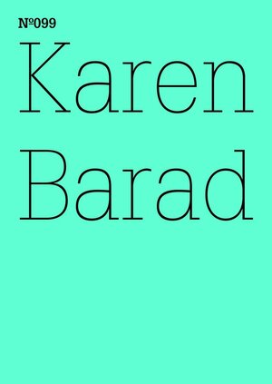 Buchcover Karen Barad | Karen Barad | EAN 9783775731287 | ISBN 3-7757-3128-8 | ISBN 978-3-7757-3128-7