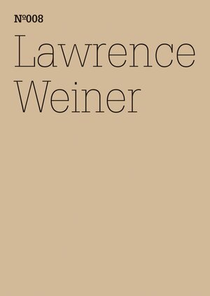 Buchcover Lawrence Weiner | Lawrence Weiner | EAN 9783775749824 | ISBN 3-7757-4982-9 | ISBN 978-3-7757-4982-4