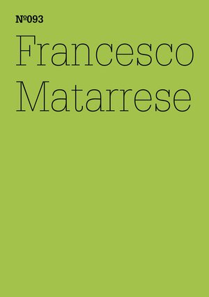 Buchcover Francesco Matarrese | Francesco Matarrese | EAN 9783775750141 | ISBN 3-7757-5014-2 | ISBN 978-3-7757-5014-1