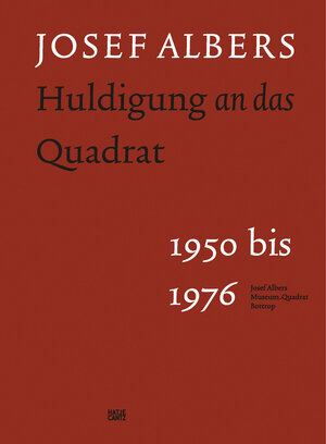 Buchcover Josef Albers  | EAN 9783775754156 | ISBN 3-7757-5415-6 | ISBN 978-3-7757-5415-6