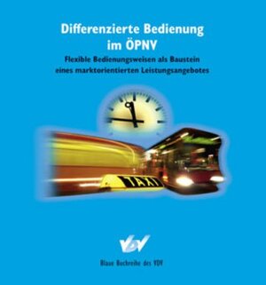 Buchcover Differnzierte Bedienung im ÖPNV  | EAN 9783777104027 | ISBN 3-7771-0402-7 | ISBN 978-3-7771-0402-7