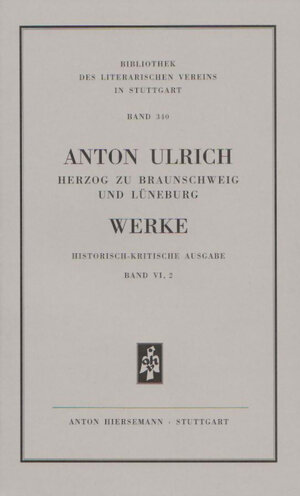 Buchcover Werke. Historisch kritische Ausgabe / Werke. Historisch-kritische Ausgabe. Die Römische Octavia. | Anton Ulrich | EAN 9783777210179 | ISBN 3-7772-1017-X | ISBN 978-3-7772-1017-9