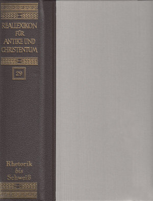 Buchcover Reallexikon für Antike und Christentum. Sachwörterbuch zur Auseinandersetzung... / Reallexikon für Antike und Christentum  | EAN 9783777220079 | ISBN 3-7772-2007-8 | ISBN 978-3-7772-2007-9