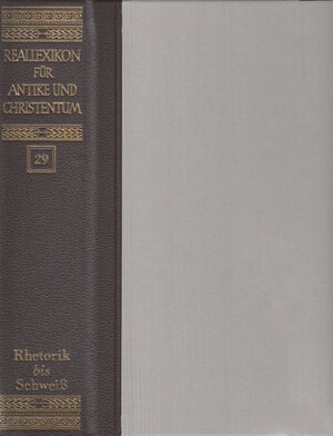 Buchcover Reallexikon für Antike und Christentum. Sachwörterbuch zur Auseinandersetzung... / Reallexikon für Antike und Christentum | EAN 9783777220079 | ISBN 3-7772-2007-8 | ISBN 978-3-7772-2007-9