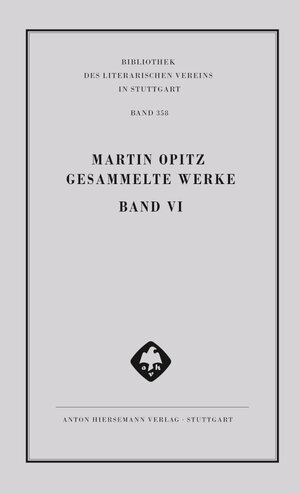Buchcover Martin Opitz: Gesammelte Werke | Martin Opitz | EAN 9783777222165 | ISBN 3-7772-2216-X | ISBN 978-3-7772-2216-5