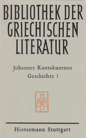 Buchcover Geschichte | Johannes Kantakuzenos | EAN 9783777282213 | ISBN 3-7772-8221-9 | ISBN 978-3-7772-8221-3