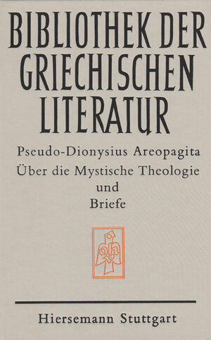Buchcover Über die Mystische Theologie | Areopagita Pseudo-Dionysius | EAN 9783777294056 | ISBN 3-7772-9405-5 | ISBN 978-3-7772-9405-6