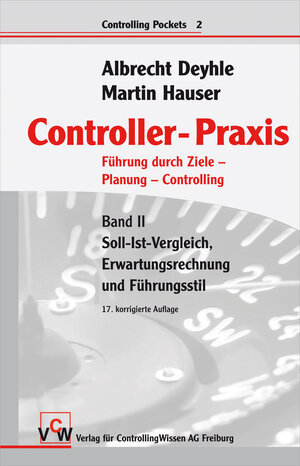 Buchcover Controller-Praxis Band 1+2 | Albrecht Deyhle | EAN 9783777500409 | ISBN 3-7775-0040-2 | ISBN 978-3-7775-0040-9