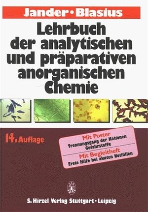 Buchcover Lehrbuch der analytischen und präparativen anorganischen Chemie | Gerhard Jander | EAN 9783777606125 | ISBN 3-7776-0612-X | ISBN 978-3-7776-0612-5