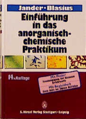 Buchcover Jander/Blasius. (Einschliesslich der quantitativen Analyse) | Joachim Strähle | EAN 9783777606729 | ISBN 3-7776-0672-3 | ISBN 978-3-7776-0672-9