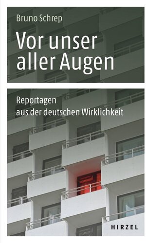 Buchcover Vor unser aller Augen | Bruno Schrep | EAN 9783777623207 | ISBN 3-7776-2320-2 | ISBN 978-3-7776-2320-7