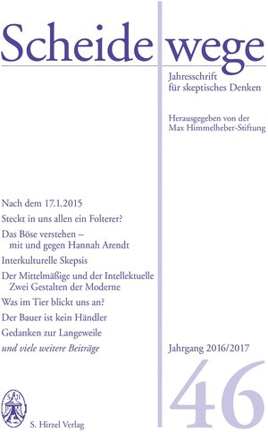 Buchcover Scheidewege  | EAN 9783777626291 | ISBN 3-7776-2629-5 | ISBN 978-3-7776-2629-1