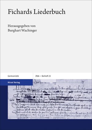 Buchcover Fichards Liederbuch  | EAN 9783777627939 | ISBN 3-7776-2793-3 | ISBN 978-3-7776-2793-9