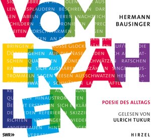 Buchcover Vom Erzählen | Hermann Bausinger | EAN 9783777631806 | ISBN 3-7776-3180-9 | ISBN 978-3-7776-3180-6