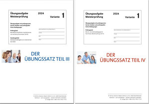 Buchcover Das Übungspaket Teil III + IV - Variante 1 | Lothar Dr. Semper | EAN 9783778317044 | ISBN 3-7783-1704-0 | ISBN 978-3-7783-1704-4