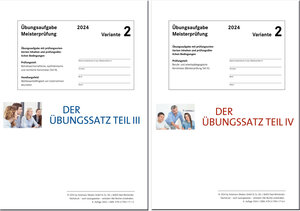 Buchcover Das Übungspaket Teile III + IV - Variante 2 | Lothar Dr. Semper | EAN 9783778317051 | ISBN 3-7783-1705-9 | ISBN 978-3-7783-1705-1