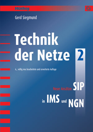 Buchcover Technik der Netze, Band 2 | Gerd Siegmund | EAN 9783778540633 | ISBN 3-7785-4063-7 | ISBN 978-3-7785-4063-3
