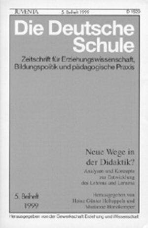 Buchcover Neue Wege in der Didaktik?  | EAN 9783779909347 | ISBN 3-7799-0934-0 | ISBN 978-3-7799-0934-7