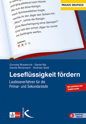 Buchcover Leseflüssigkeit fördern | Cornelia Rosebrock | EAN 9783780010735 | ISBN 3-7800-1073-9 | ISBN 978-3-7800-1073-5