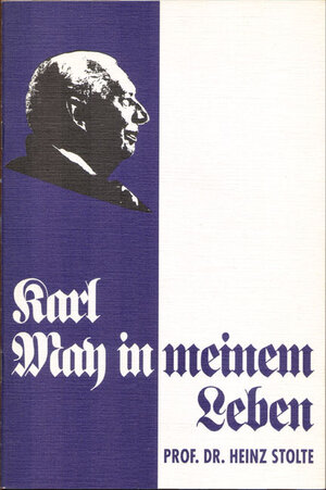 Buchcover Karl May in meinem Leben | Heinz Stolte | EAN 9783780230713 | ISBN 3-7802-3071-2 | ISBN 978-3-7802-3071-3
