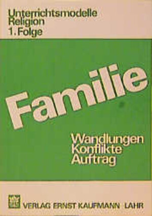 Buchcover Familie  | EAN 9783780601421 | ISBN 3-7806-0142-7 | ISBN 978-3-7806-0142-1