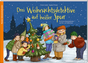 Buchcover Drei Weihnachtsdetektive auf heißer Spur. Ein Krimi-Adventskalender zum Vor- und Selberlesen | Kristin Lückel | EAN 9783780608796 | ISBN 3-7806-0879-0 | ISBN 978-3-7806-0879-6