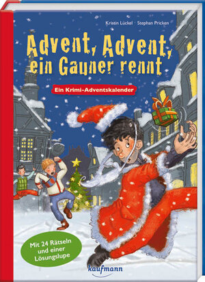 Buchcover Advent, Advent, ein Gauner rennt. Ein Krimi-Adventskalender-Buch | Kristin Lückel | EAN 9783780608901 | ISBN 3-7806-0890-1 | ISBN 978-3-7806-0890-1