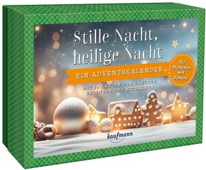 Buchcover Stille Nacht, heilige Nacht – Ein Adventskalender für Menschen mit Demenz | Petra Bartoli y Eckert | EAN 9783780614285 | ISBN 3-7806-1428-6 | ISBN 978-3-7806-1428-5