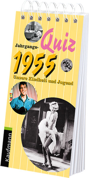 Buchcover Jahrgangs-Quiz 1955 | Kristin Lückel | EAN 9783780615558 | ISBN 3-7806-1555-X | ISBN 978-3-7806-1555-8