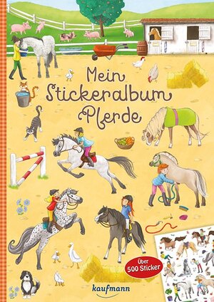 Buchcover Mein Stickeralbum Pferde | Kristin Lückel | EAN 9783780662897 | ISBN 3-7806-6289-2 | ISBN 978-3-7806-6289-7