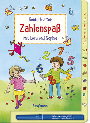 Buchcover Kunterbunter Zahlenspaß mit Luca und Sophie  | EAN 9783780663252 | ISBN 3-7806-6325-2 | ISBN 978-3-7806-6325-2