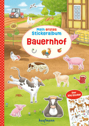 Buchcover Mein erstes Stickeralbum - Bauernhof | Nadine Weihe | EAN 9783780664839 | ISBN 3-7806-6483-6 | ISBN 978-3-7806-6483-9